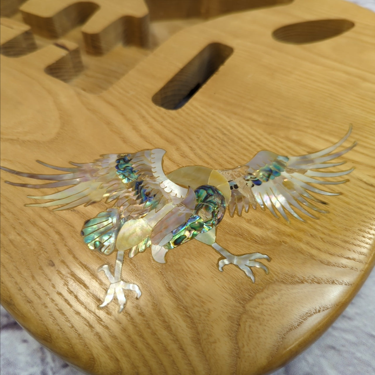Unknown Heavy Ash Strat Body Electric Guitar Body
