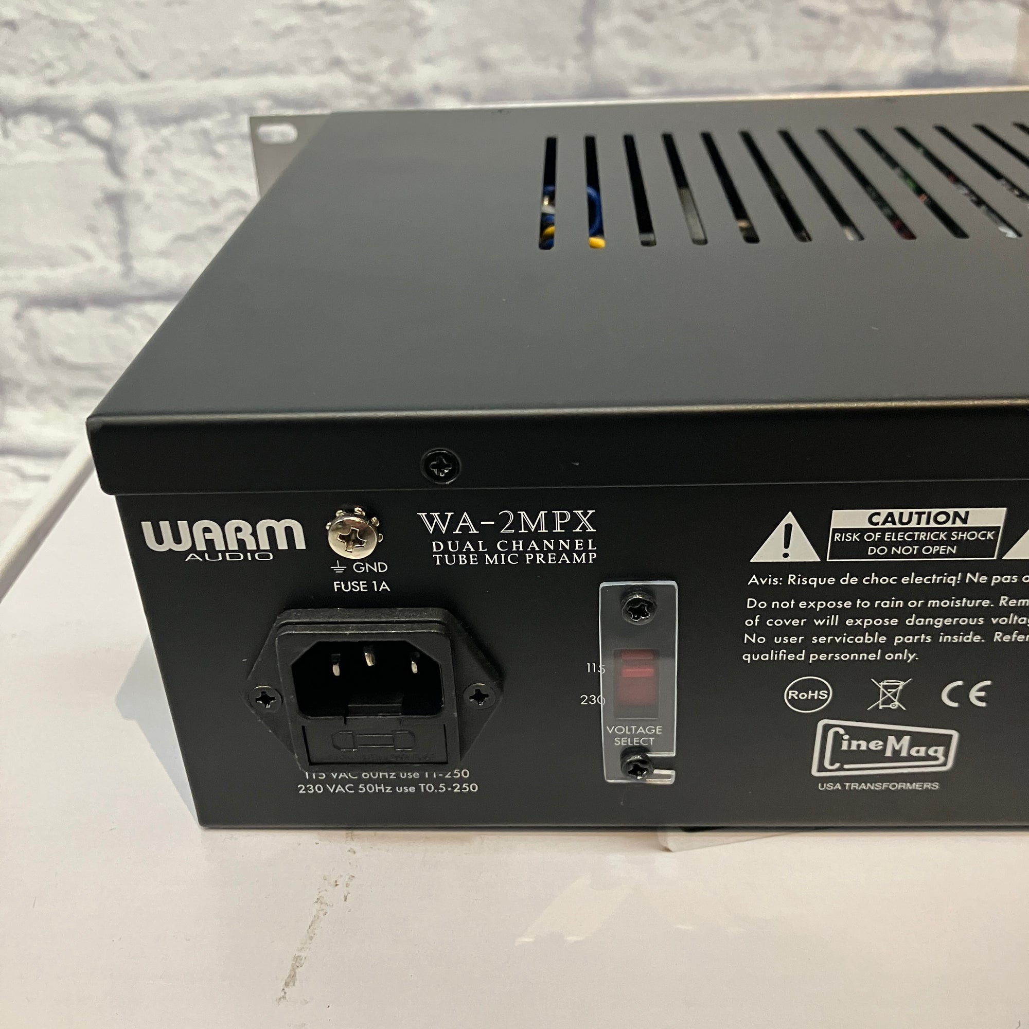 Warm Audio WA-2MPX 2-Channel Tube Microphone Preamp