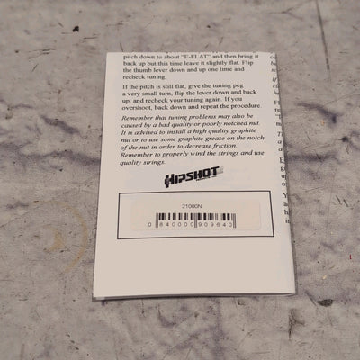 Hipshot BT10 Clover Key Nickel Bass Xtender for Japanese Made Fender