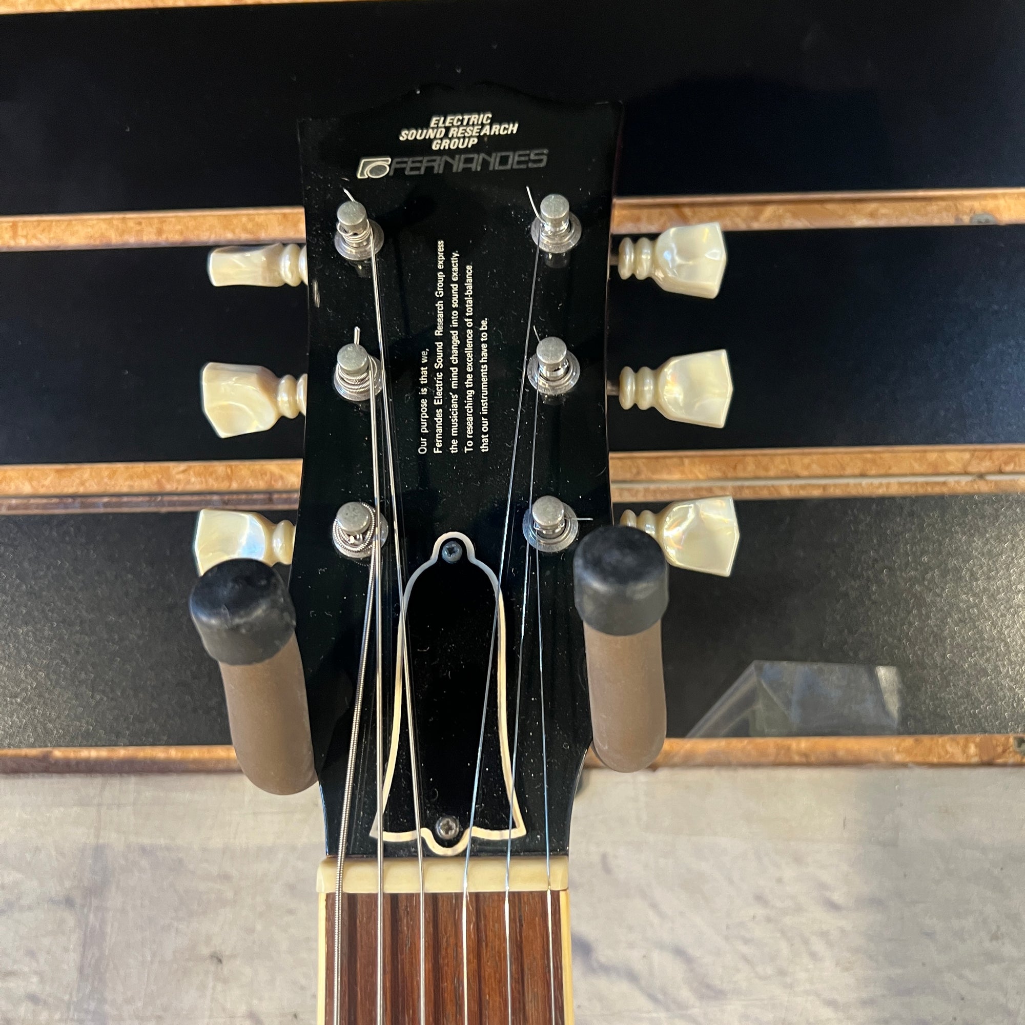 Fernandes Tokai Made FLG-60 Burny LP Burst with OHSC & Case Candy