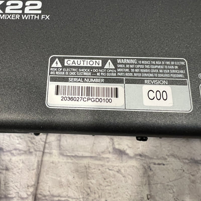 Mackie ProFX22 V1 22 Channel Passive Mixer with Effects