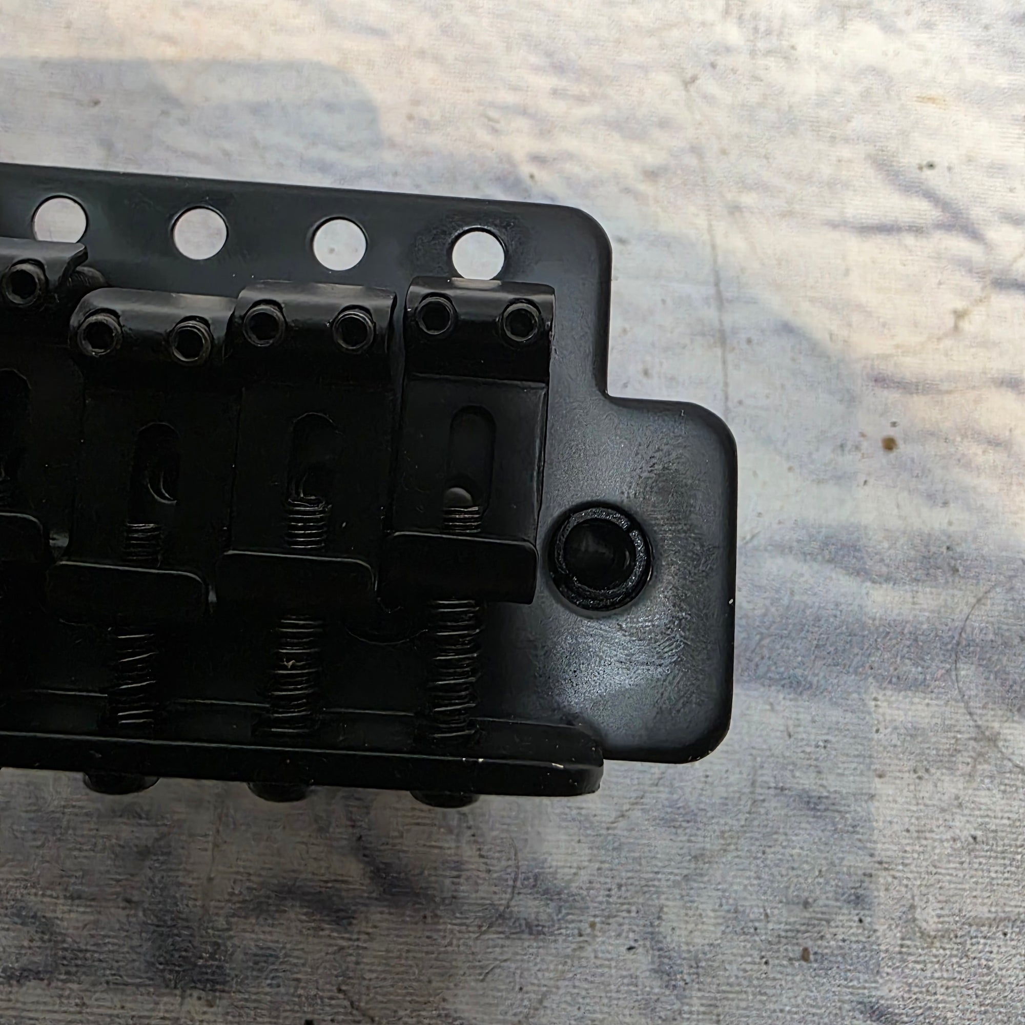 Wilkinson Black Tremolo System Bridge Electric Guitar Part