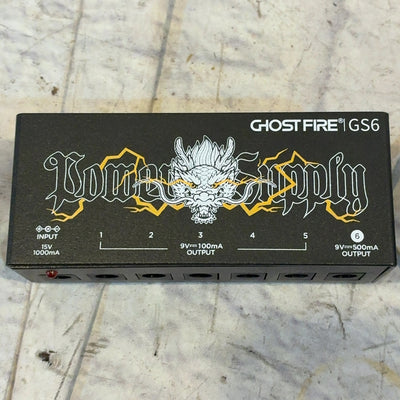 Ghostfire GS6 Pedal Power Supply