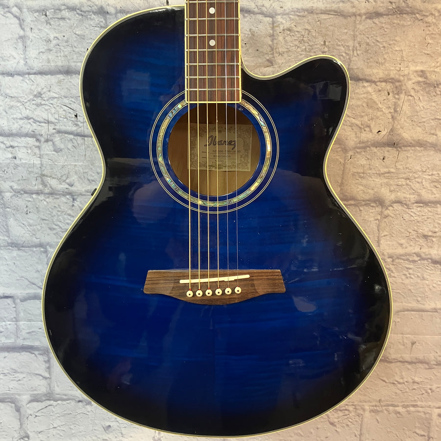 Ibanez AEL20E Blue ElectroAcoustic Guitar