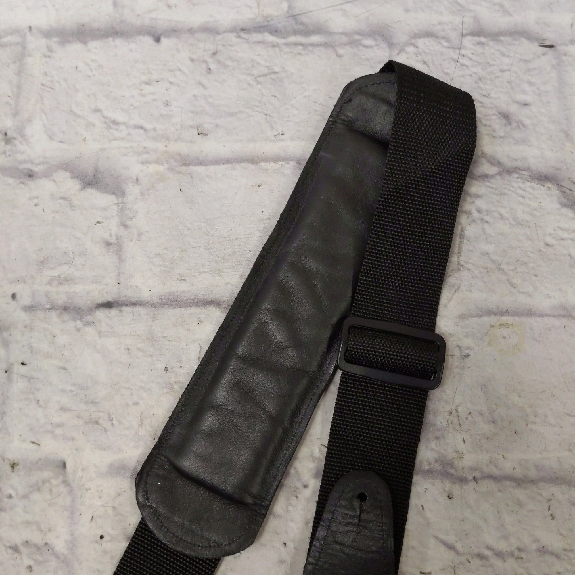 Unknown Nylon Strap with Leather Pad Strap
