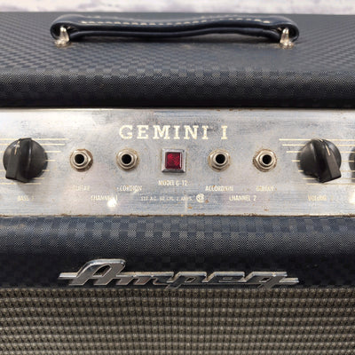 Ampeg G-12 Gemini I 2-Channel 22-Watt 1x12" Guitar Combo Vintage 1964