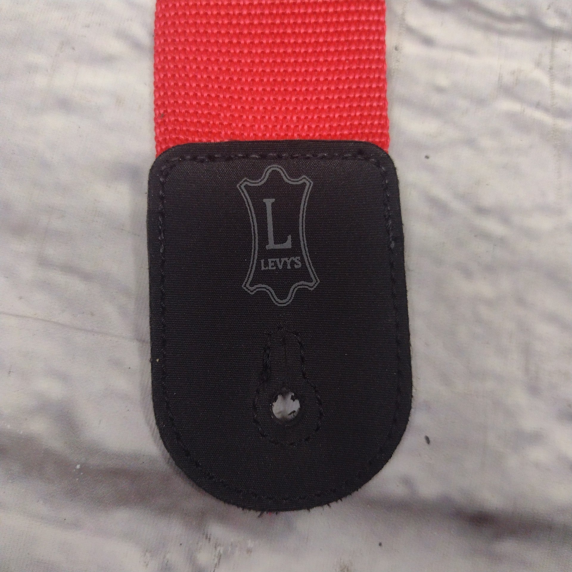 Levy's Red Guitar Strap