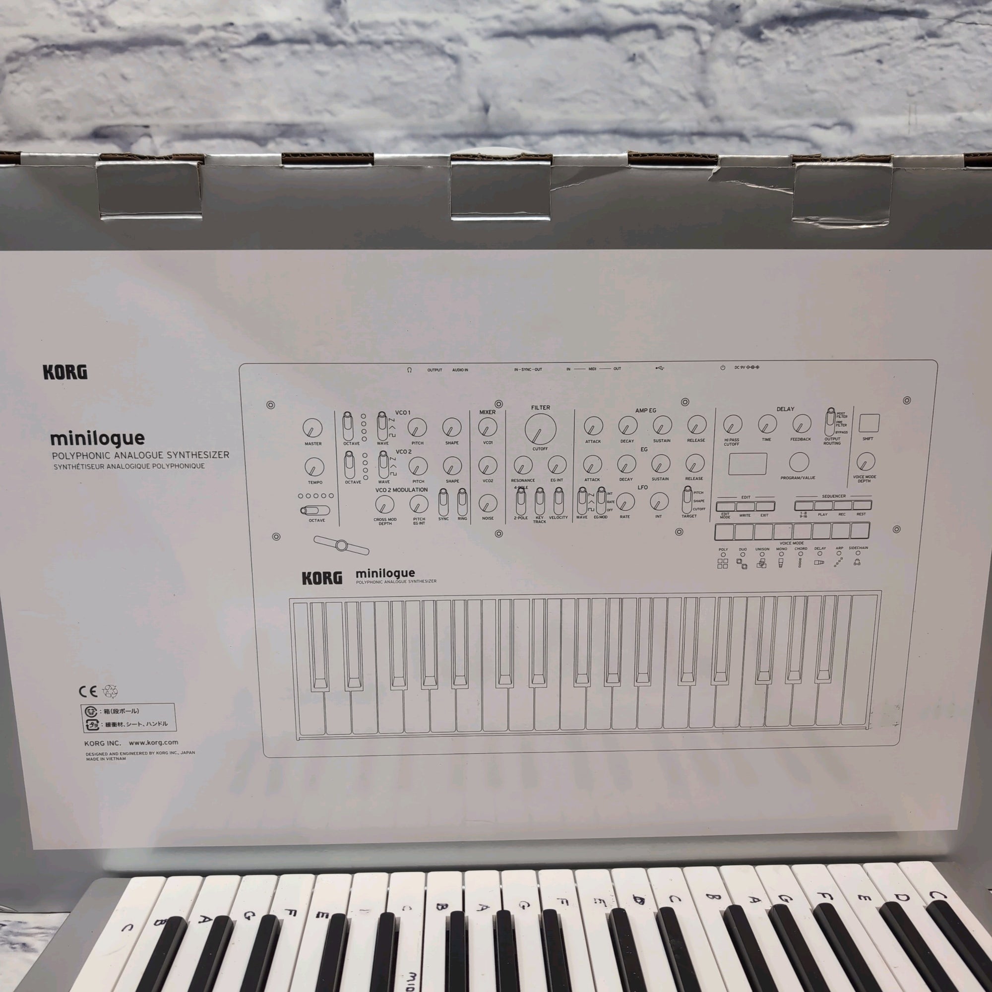 Korg Minilogue 4-Voice Polyphonic Analog Synthesizer