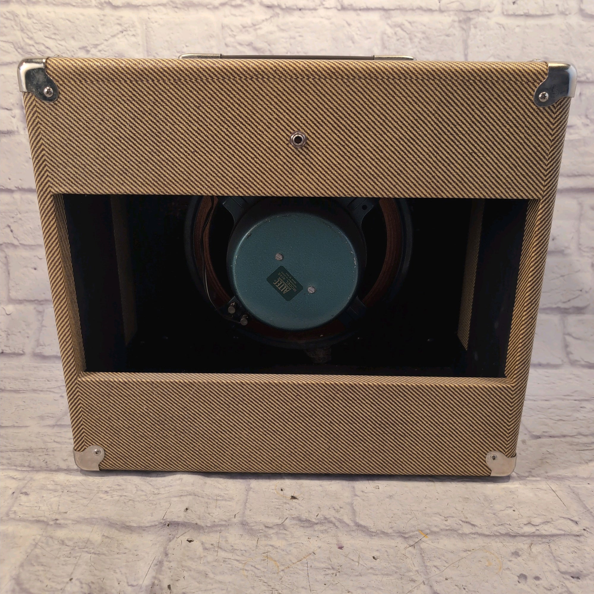 Fender 1x12 Laquered Tweed Extension Cab with Vintage Altec Lansing 414A Speaker