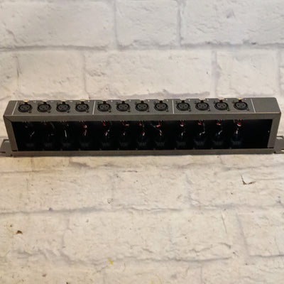 Hosa PDR-369 Mic In Panel Rack Patchbay