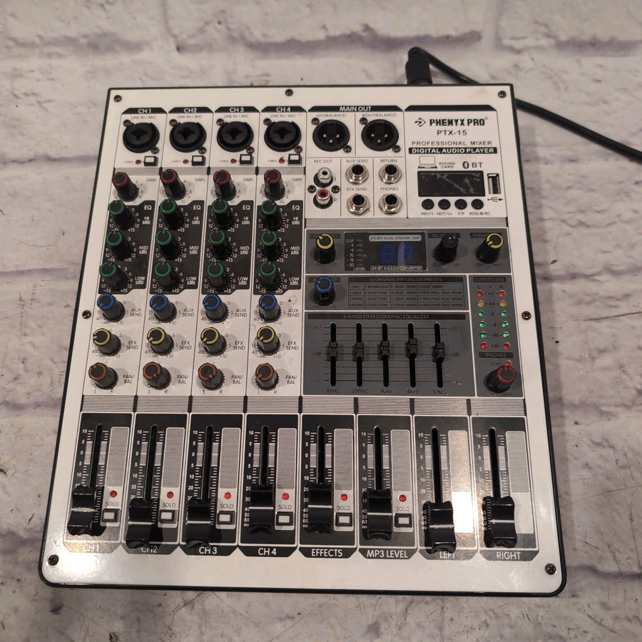 Phenyx Pro PTX-15 4 Channel Mixer