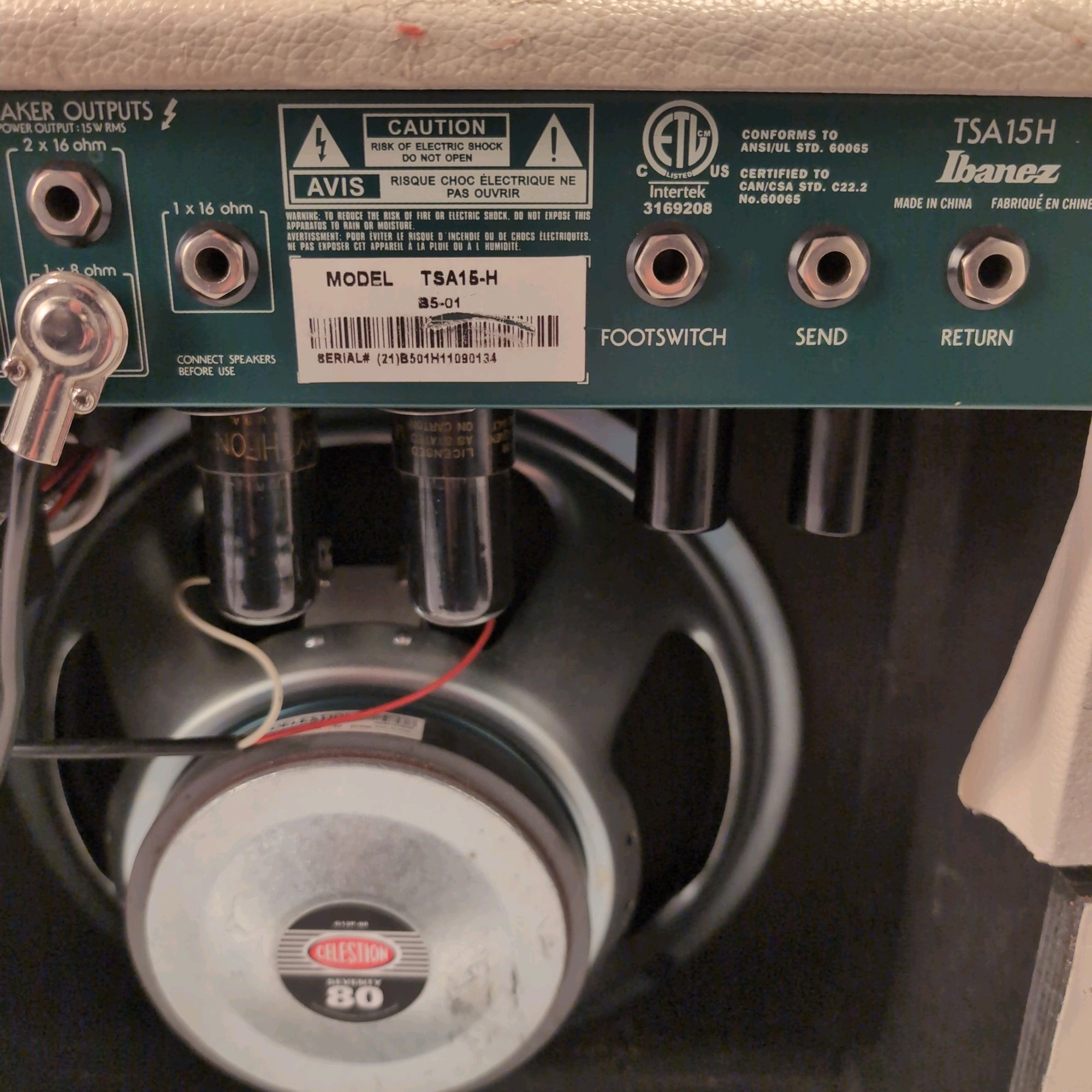 Ibanez TSA15 Guitar Combo Amp