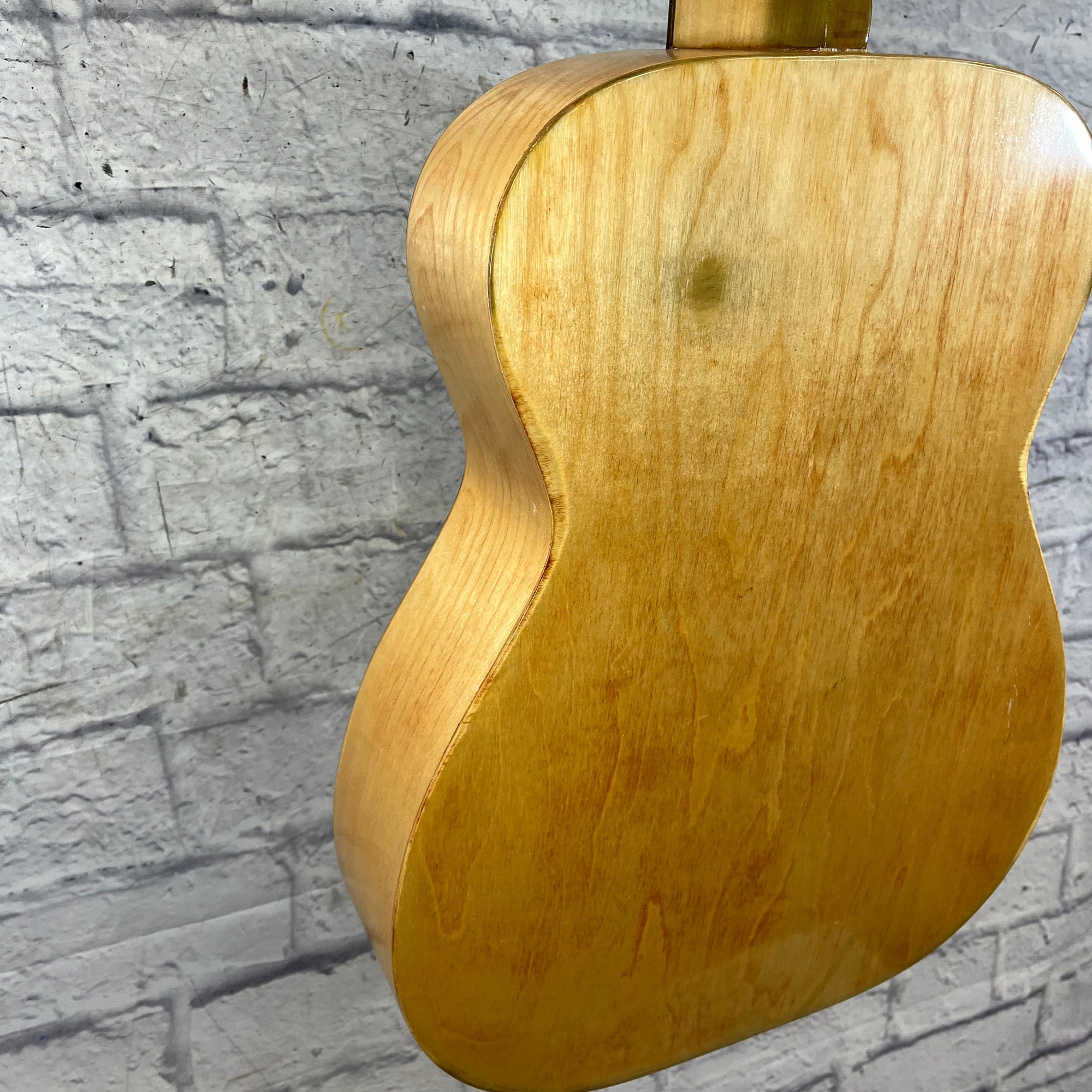 Harmony H6340 Acoustic AS-IS Needs Neck Reset, Stripped Finish