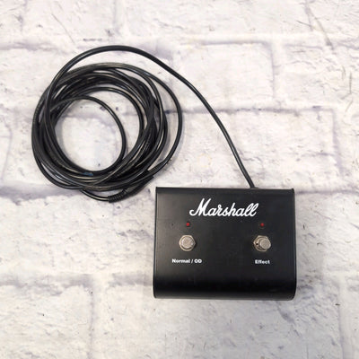 Marshall 2 Button Footswitch Normal / OD and Effect
