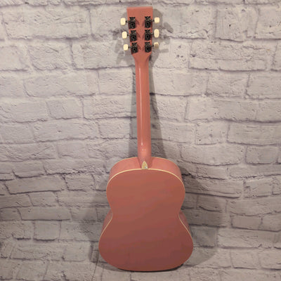 Rogue Pink Acoustic Guitar