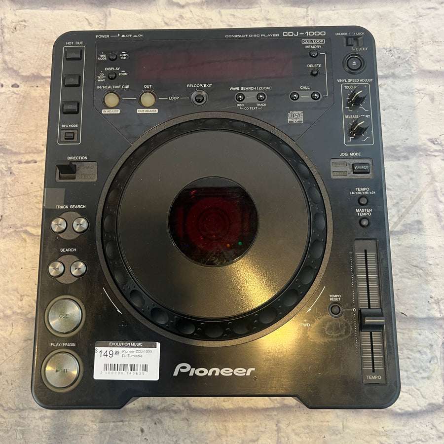 Pioneer CDJ-1000 DJ Turntable