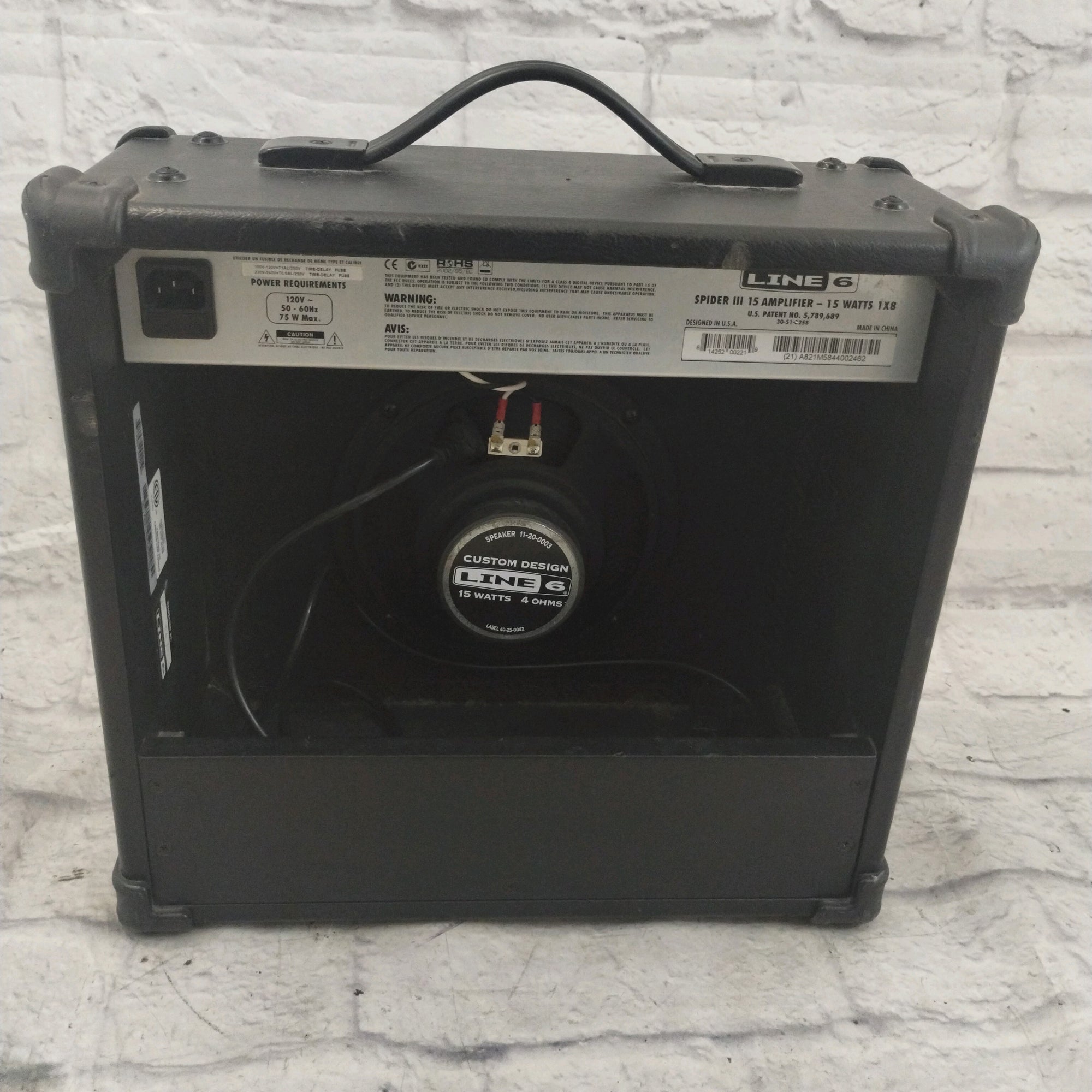 Line 6 Spider III 15W Combo Amp