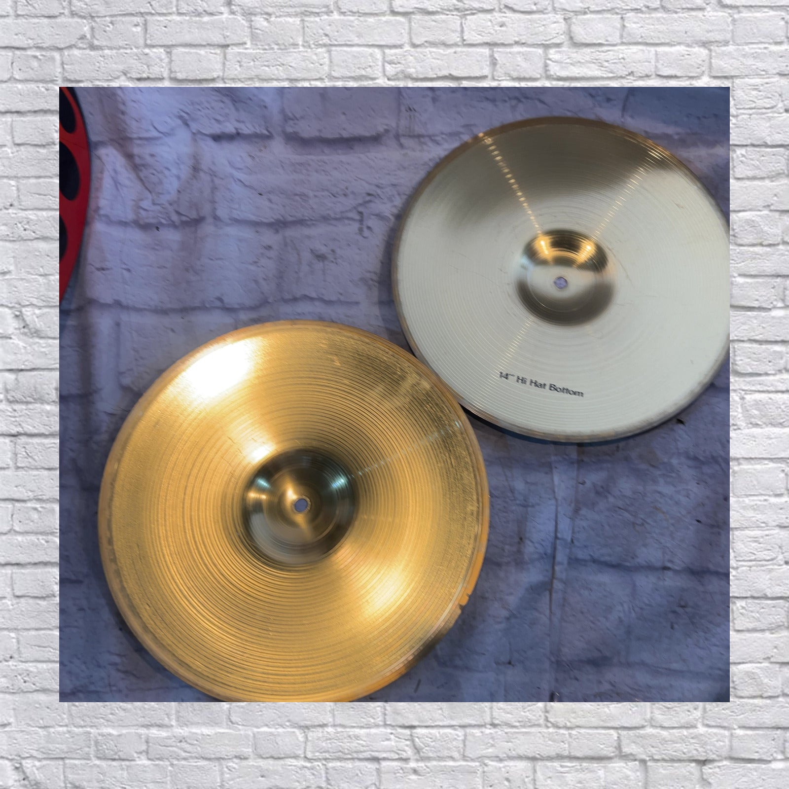 Pearl 14 Hi Hat Cymbal Pair Hi Hats