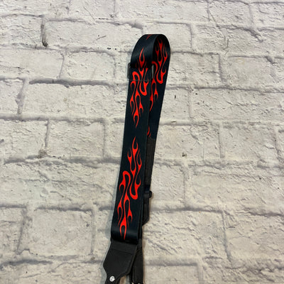 Unknown Black Flames Bag Strap