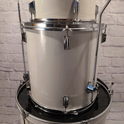 CB Percussion Max 4pc White Drum Kit 22" / 16" / 13" / 12"