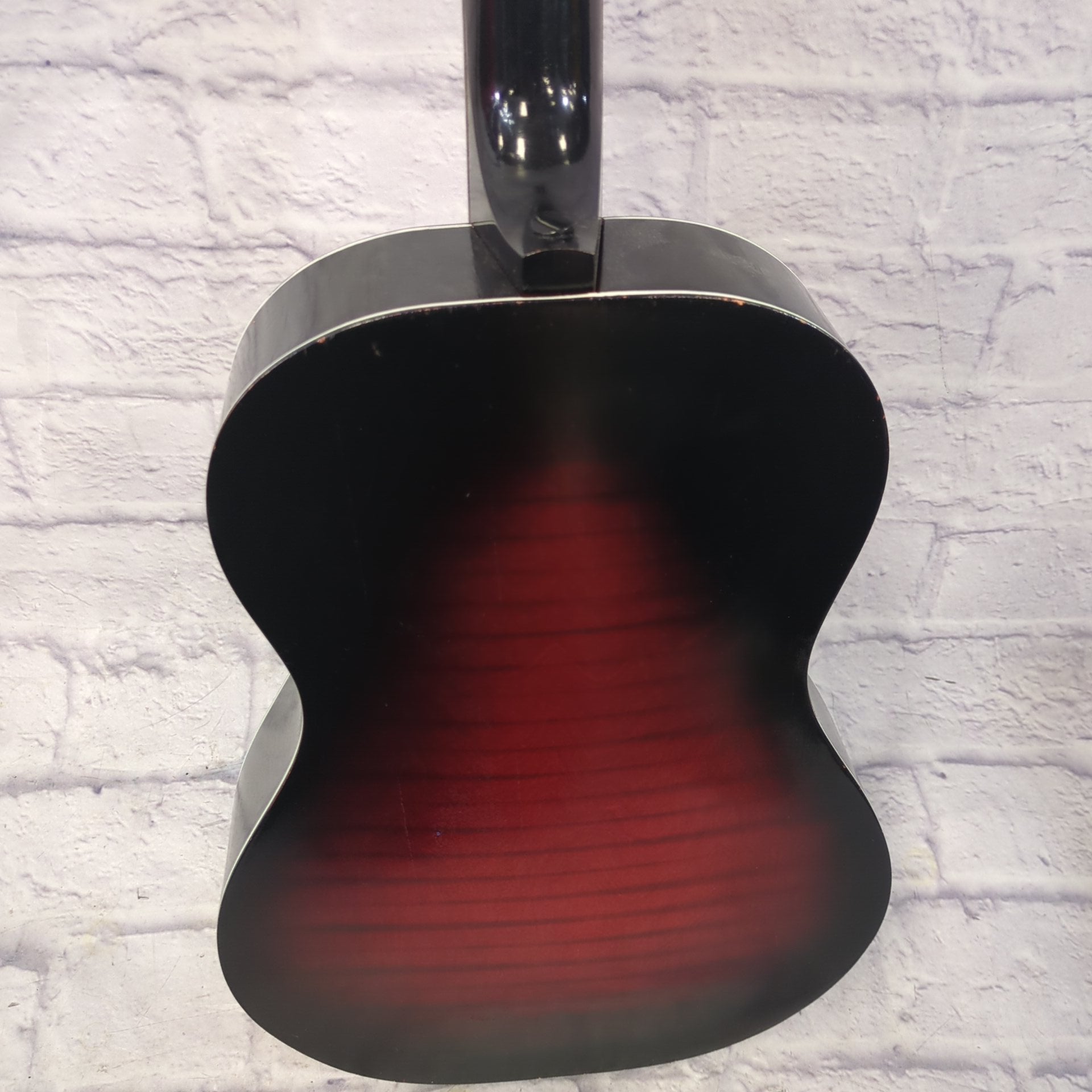 Egmond Red Short Scale Acoustic Guitar
