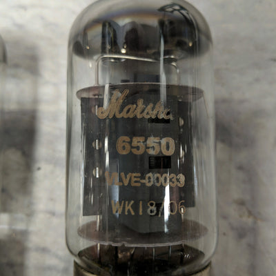 Marshall 6550 Quad (4) Power Tubes Model VLVE-000