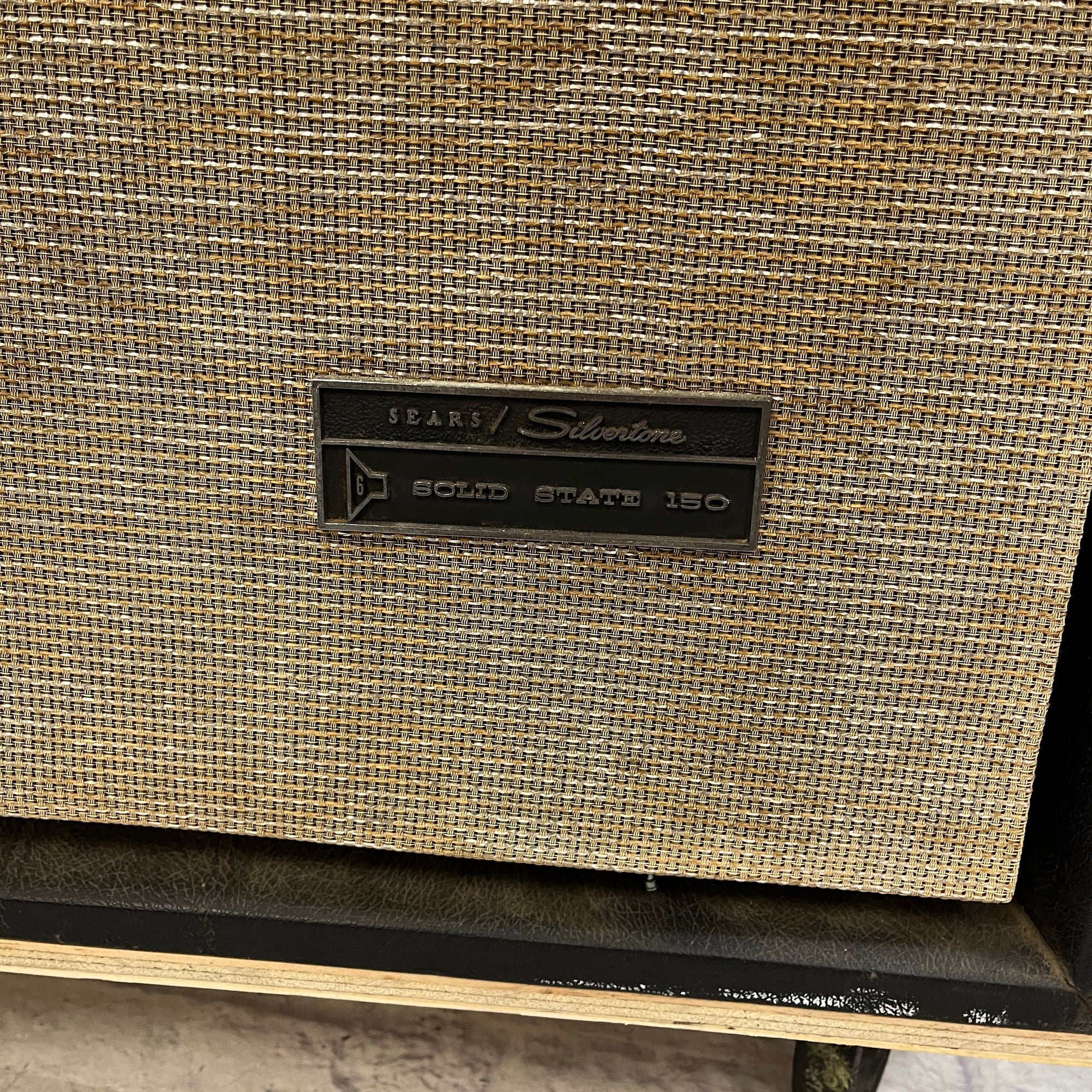 Silvertone Vintage 2x12 Cabinet