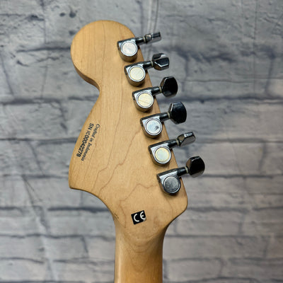 Fender Squier Standard Series HH Stratocaster Electric Guitar - Metallic Green