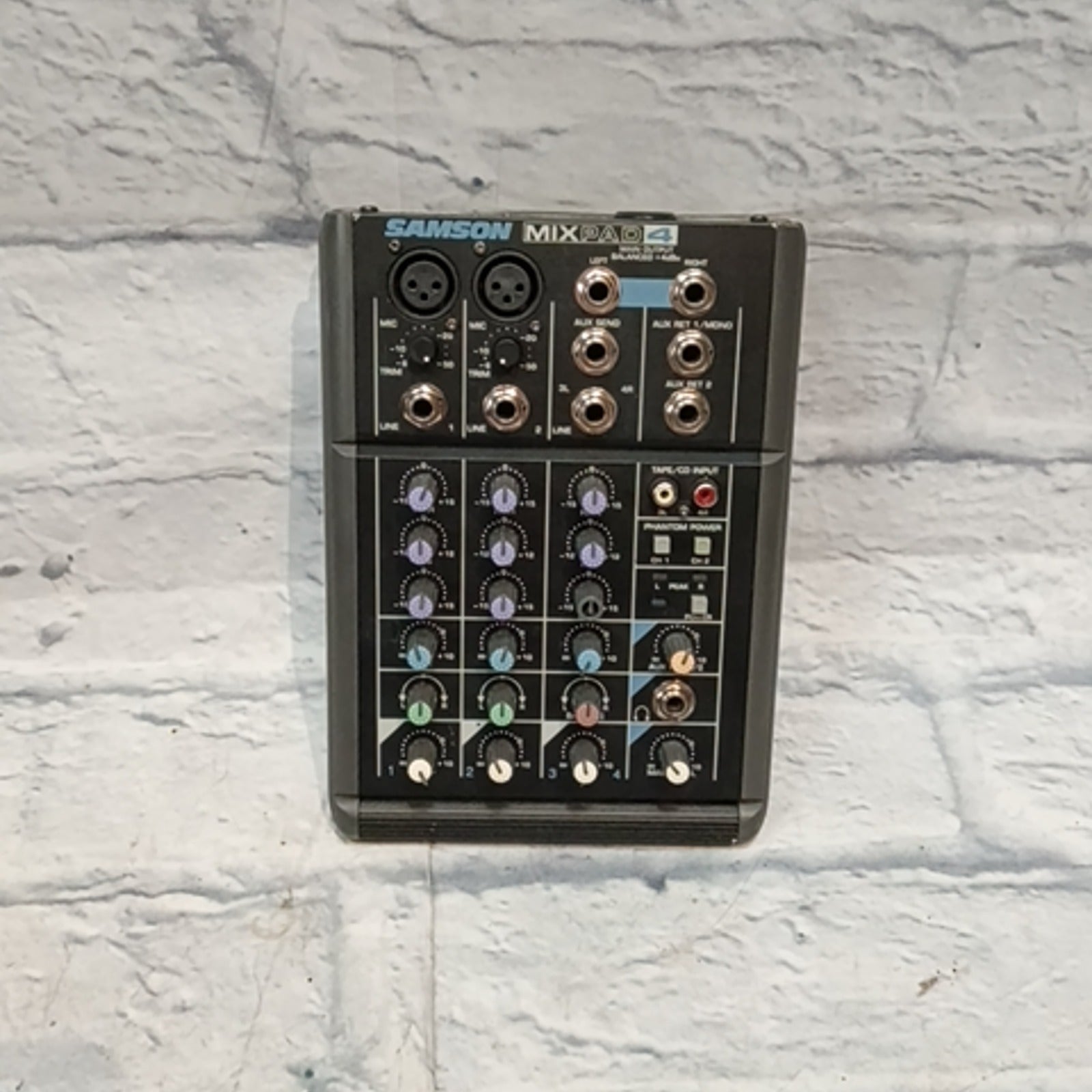 Samson Mix Pad 4 Channel Mixer