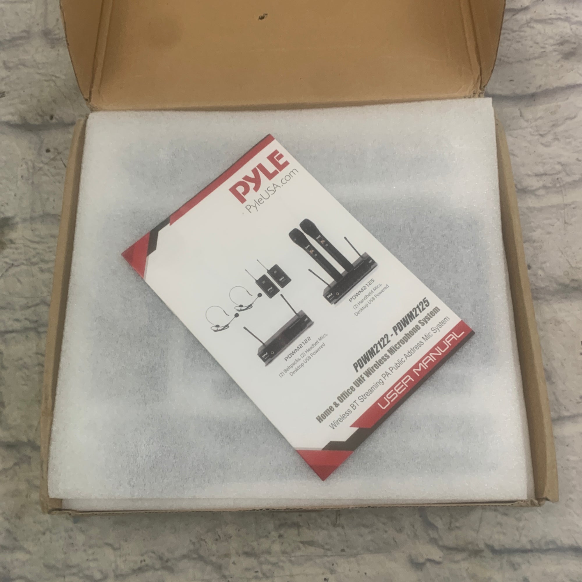 Pyle PDWM2125 Wireless Mic System