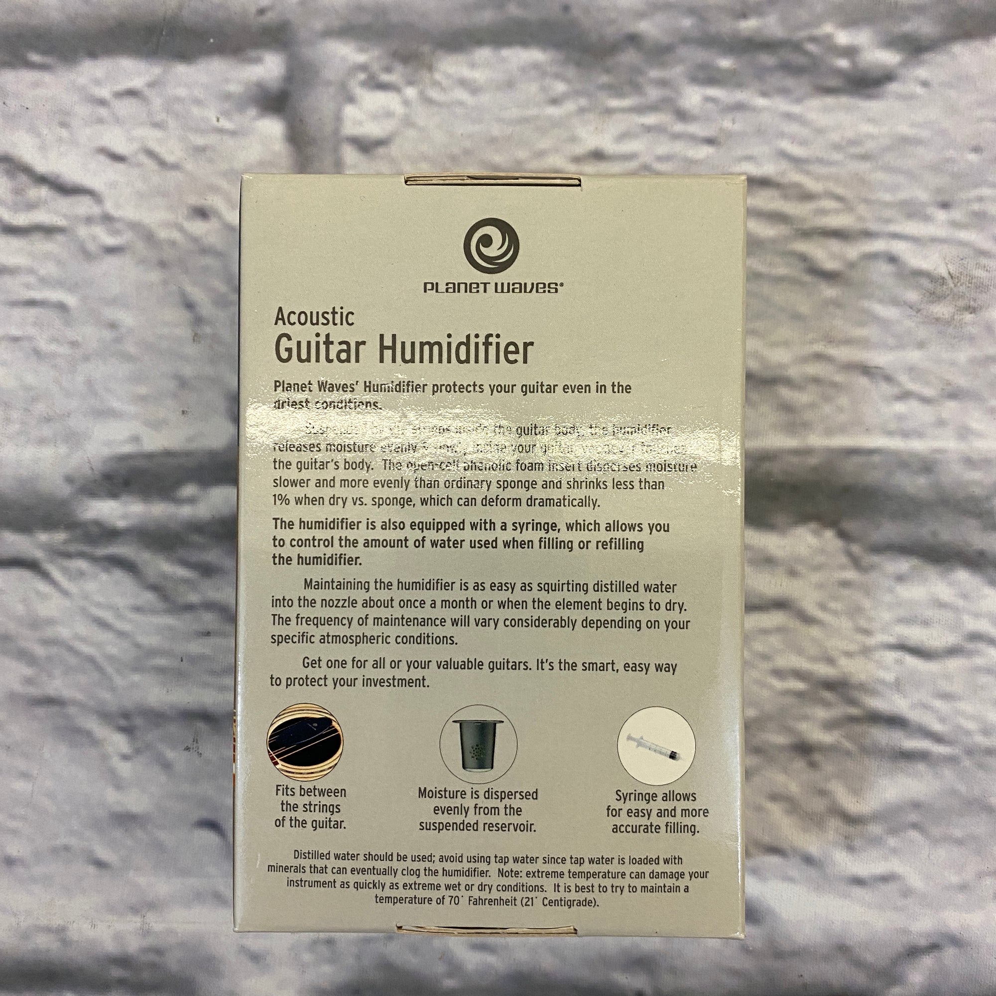 D'Addario Planet Waves Acoustic Guitar Humidifier