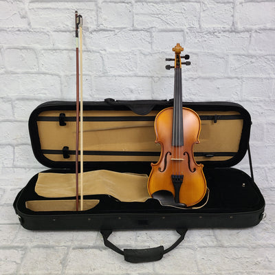 H. Luger CV-300 3/4 Size Violin Outfit w/case and bow C1300996