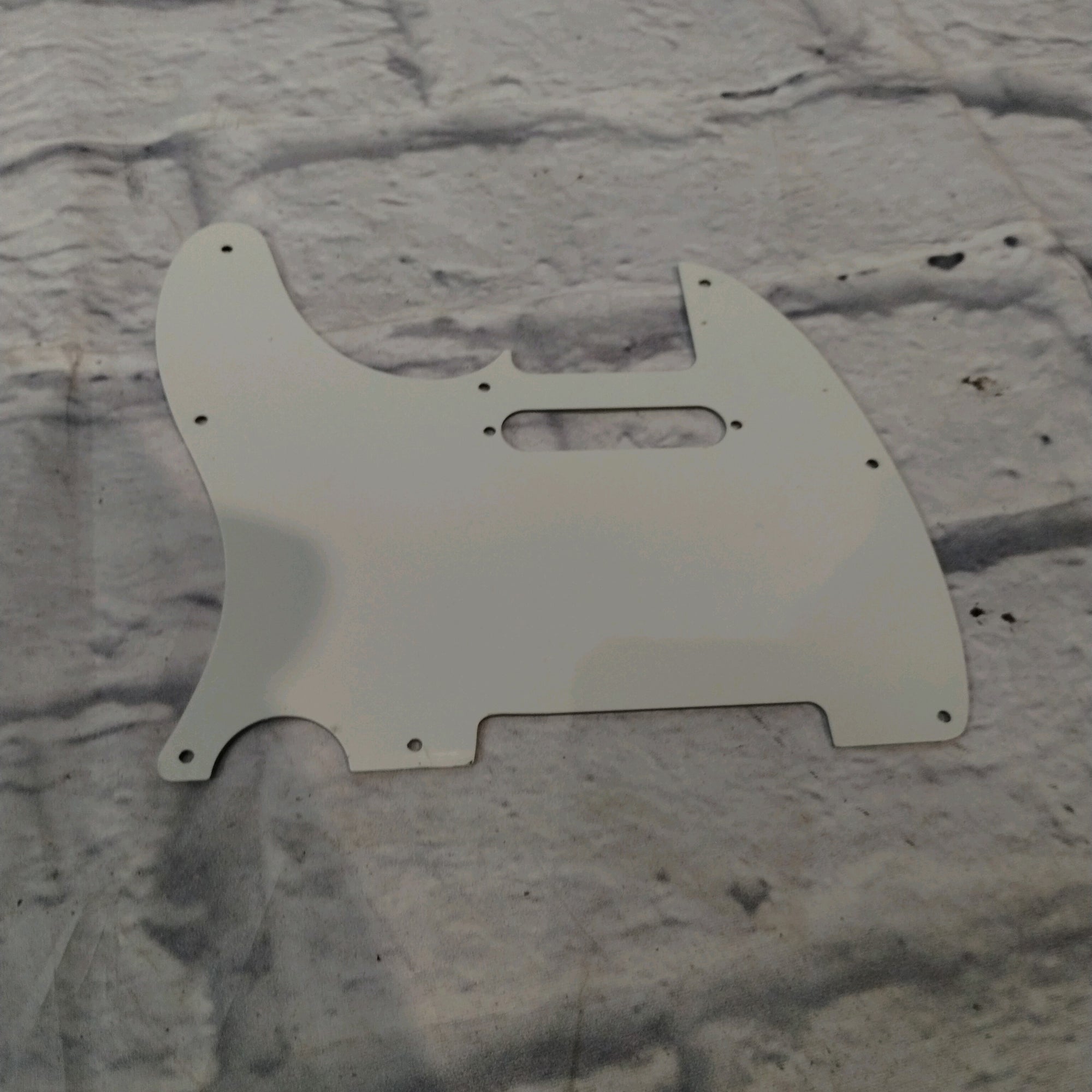 Unknown White Telecaster Pickguard