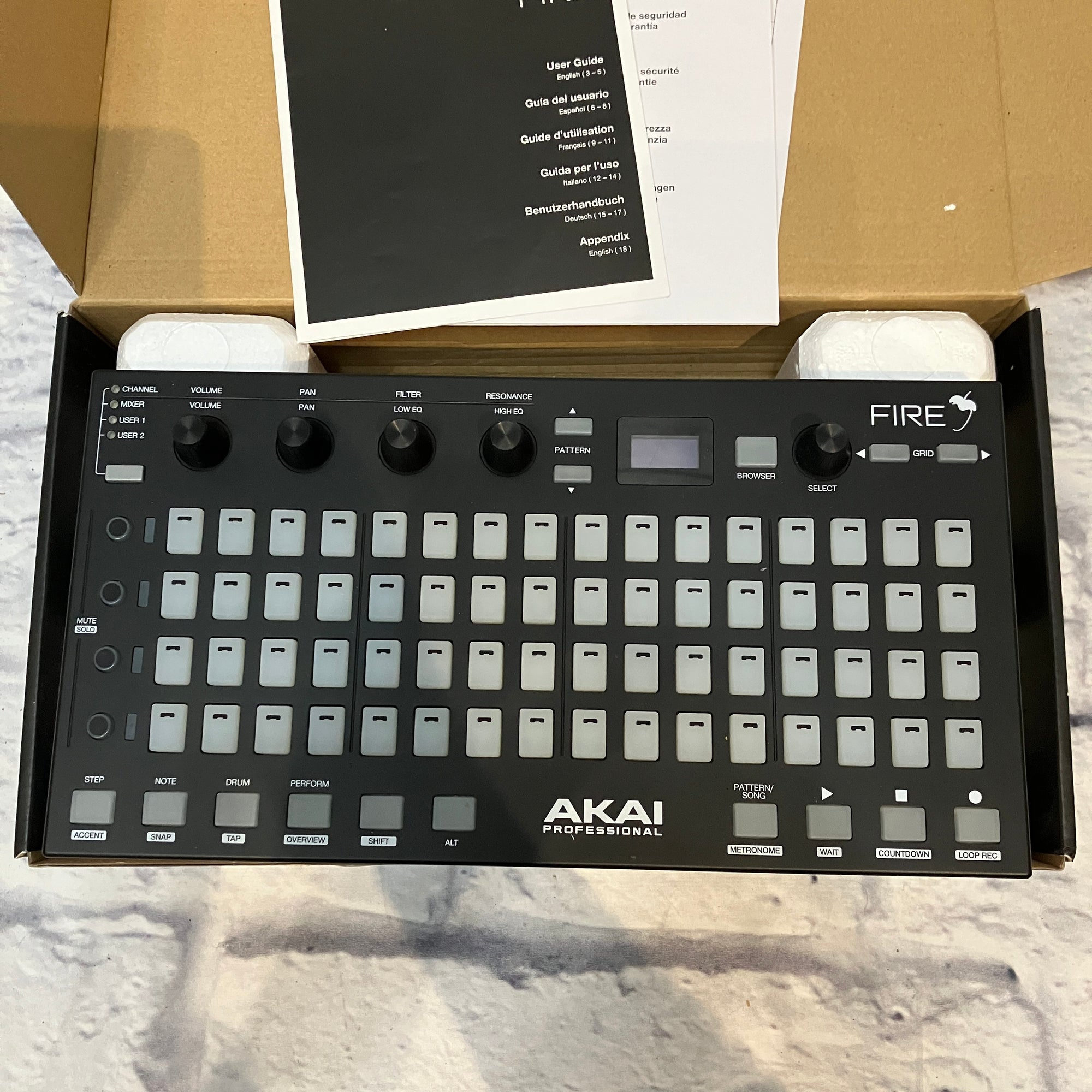 Fire Box Controller AKAI Professional Fire Controller for FL Studio Controller - Evolution ...
