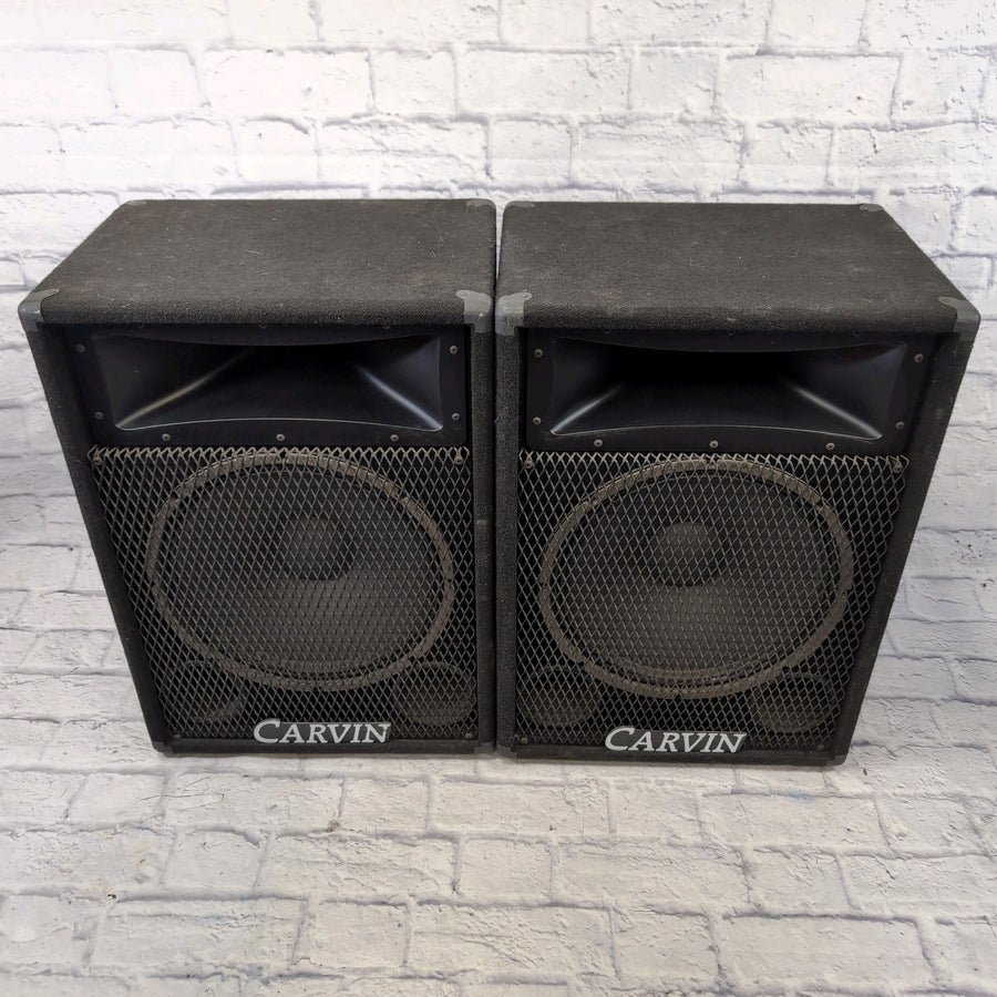 Carvin 832 1x15" 400W PA Speakers (Pair)