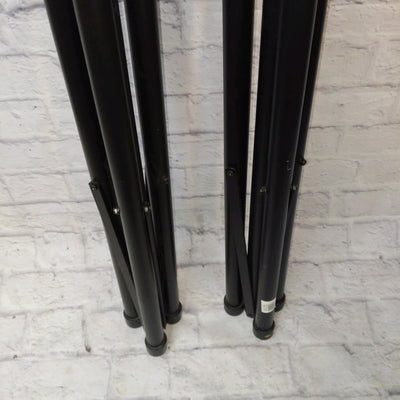 Proline LS-T2BK Speak Stand Tripod Speaker Pole Pair