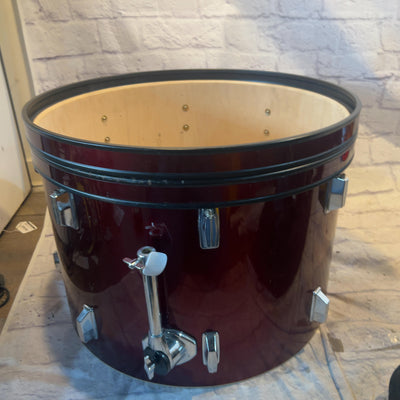 Pulse percussion Wine Red 22" kick drum