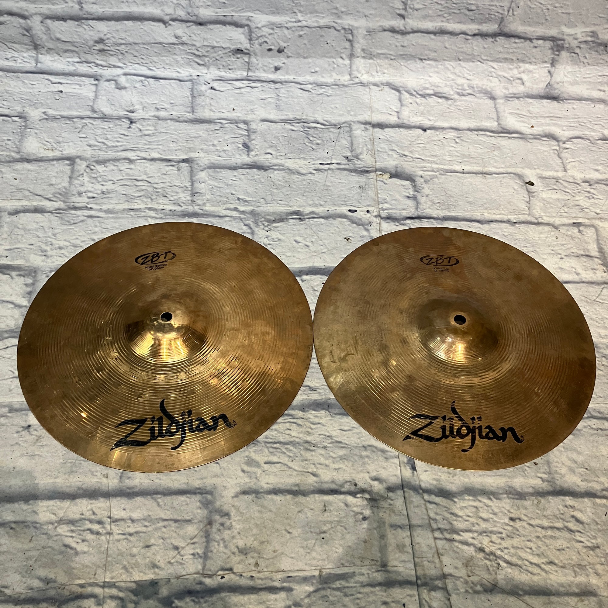 Zildjian ZBT 14" Hi Hat Pair