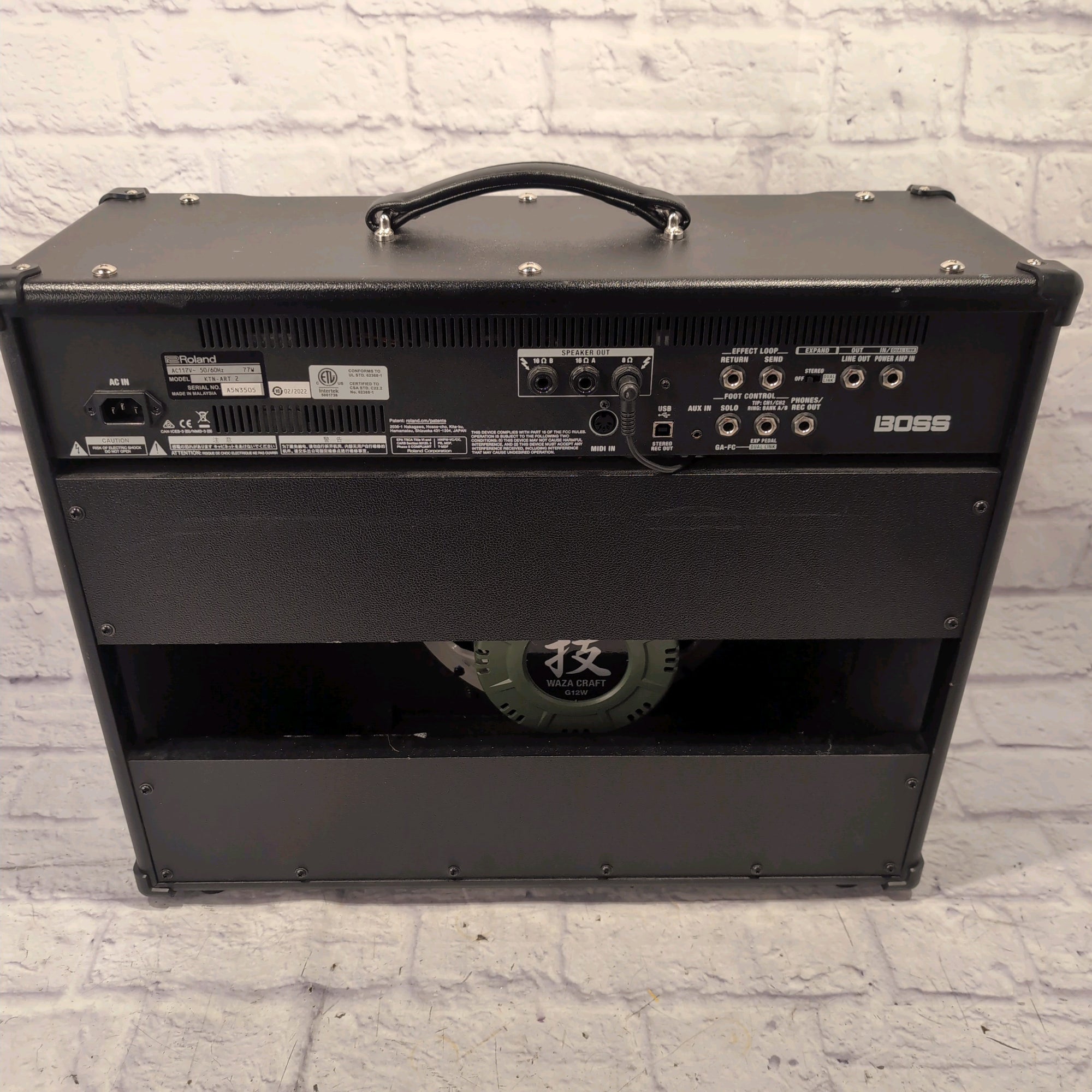 Boss Katana Artist MkII 100-Watt 1x12" Guitar Combo Digital Modeling Amp