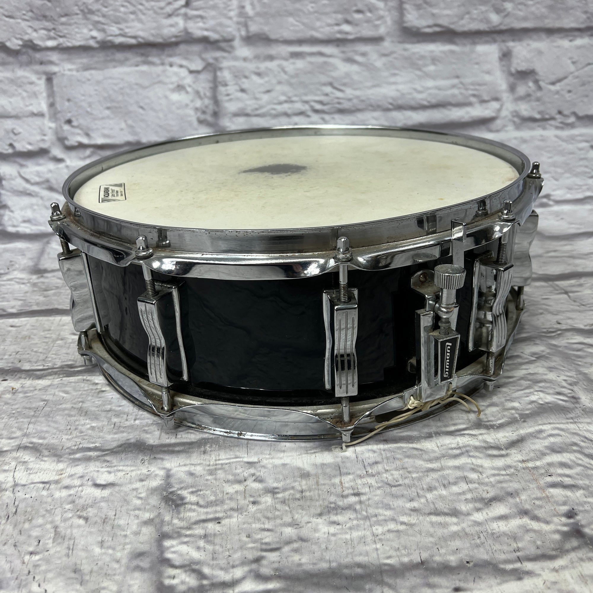 Ludwig Blue Olive Vistalite 12 13 16 22 with 14x5 Snare - Black