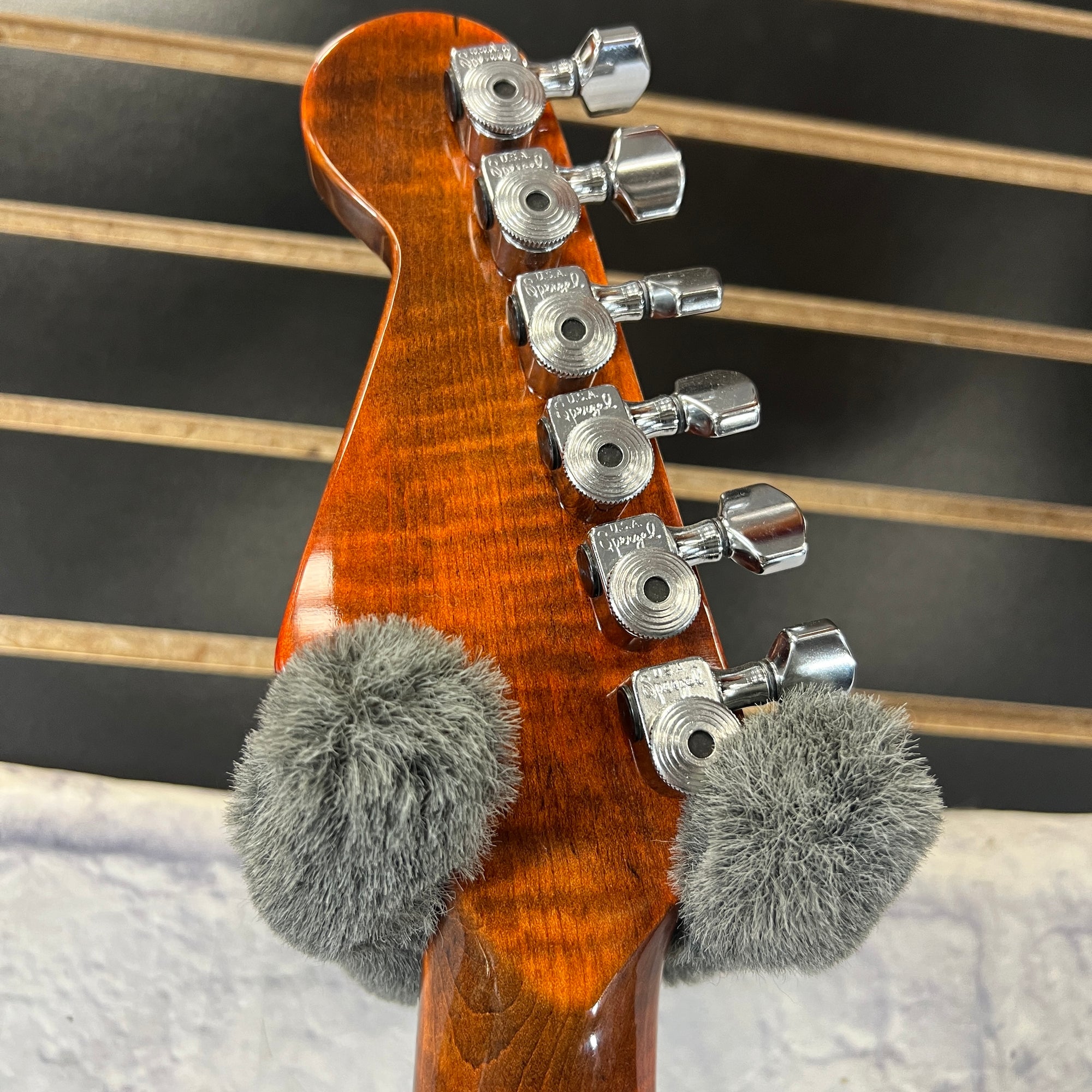 BC Guitars Strat Style Metallic Orange Electric Guitar