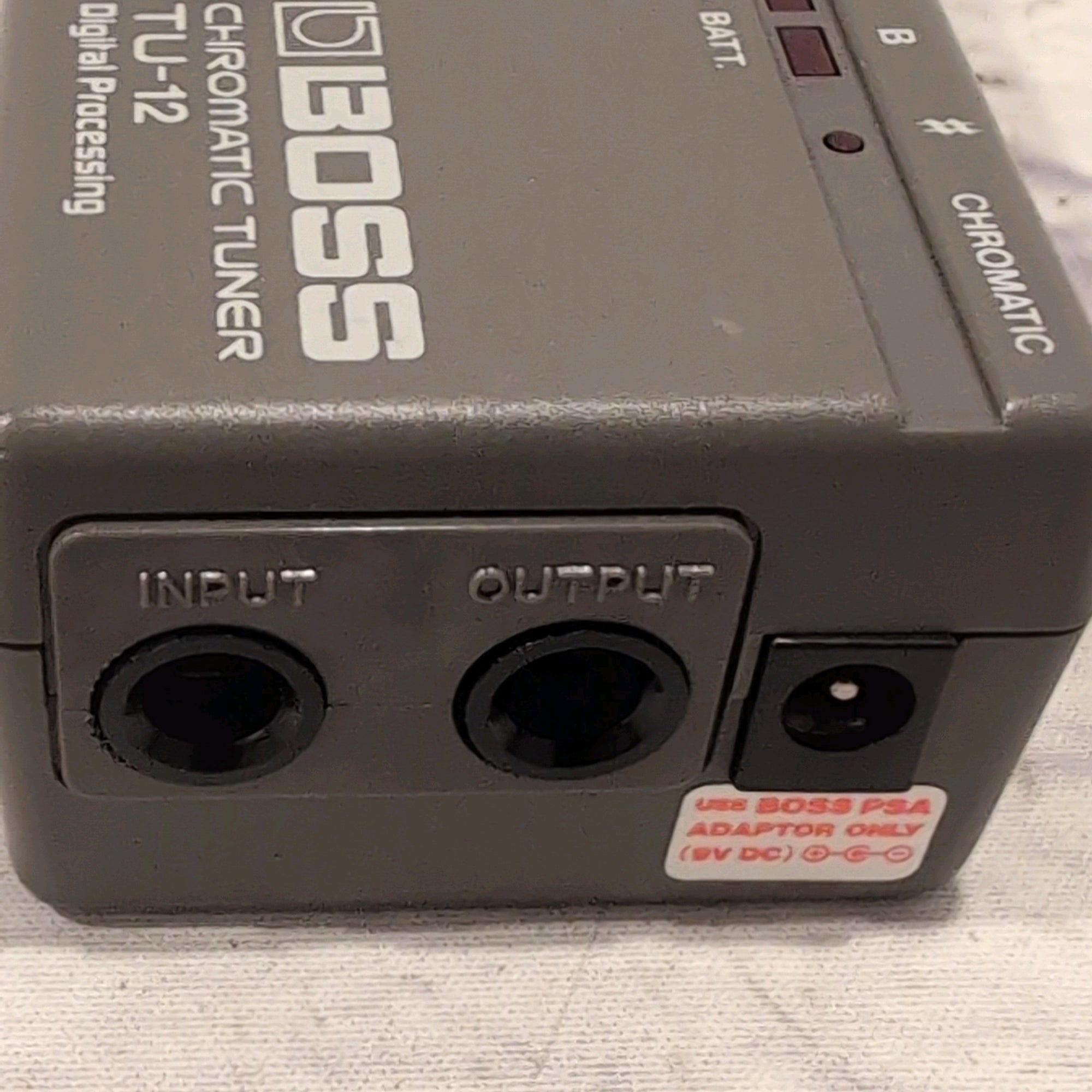 Boss TU-12 Chromatic Tuner