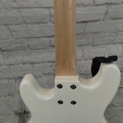 BG Mini Strat "White Tiger" Electric Guitar