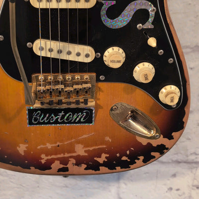 Unofficial Fender SRV Strat Tribute Copy Electric Guitar