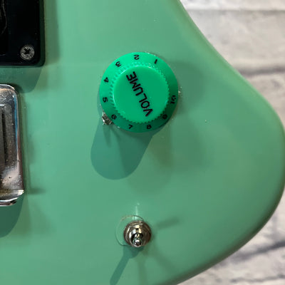 Fernandes Zo-3 "Elephant" Surf Green Travel Guitar