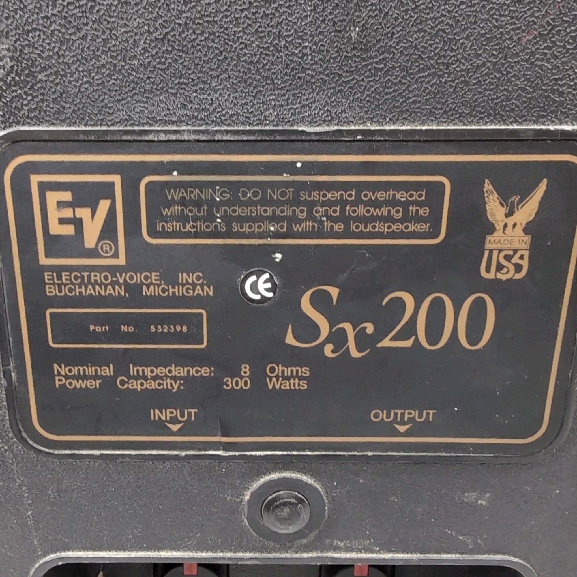 Electro-Voice SX-200 Passive Speaker Pair - Evolution Music