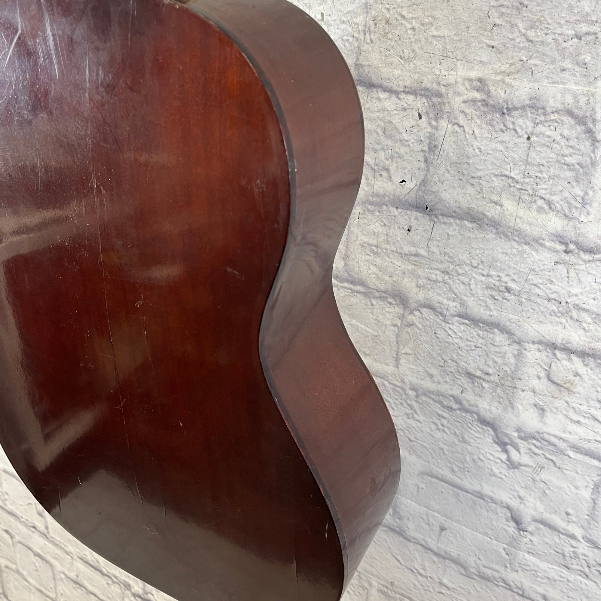 Kimberly Vintage Acoustic Guitar Open Book Headstock