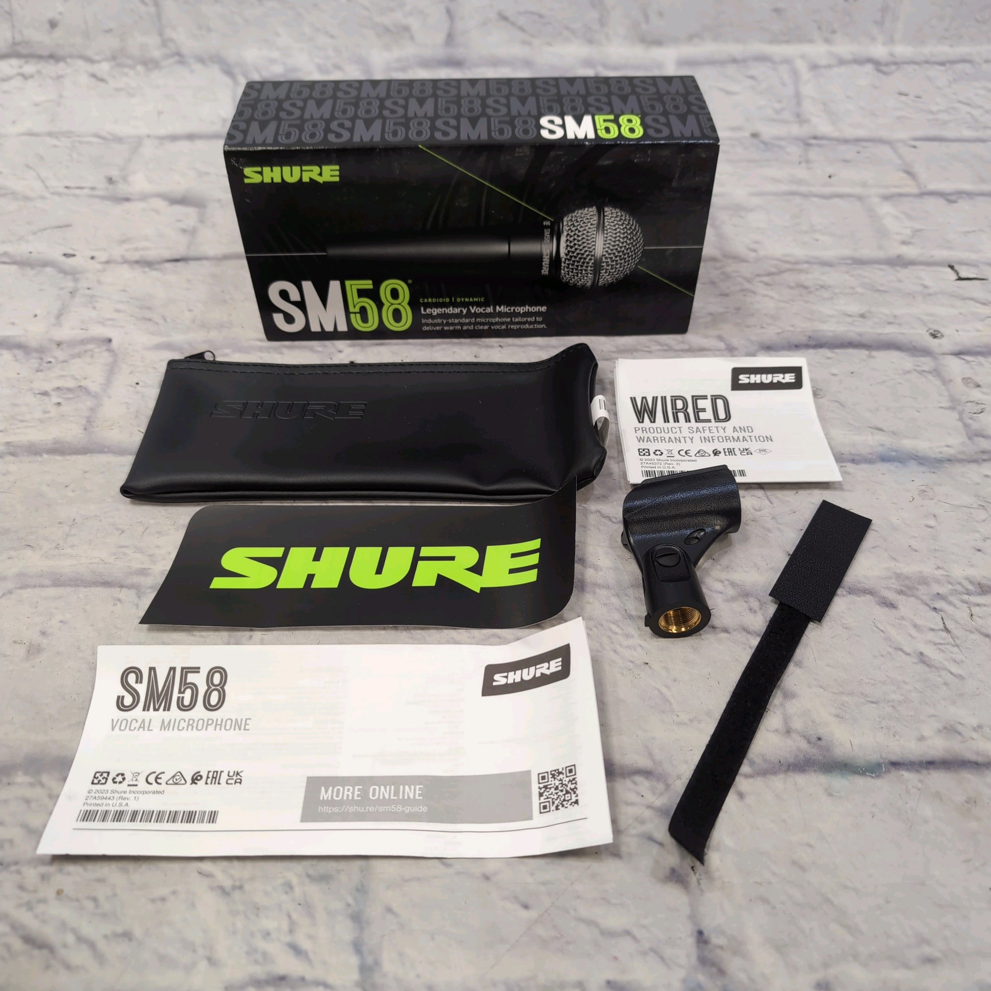 Shure SM58 Dynamic Vocal Microphone