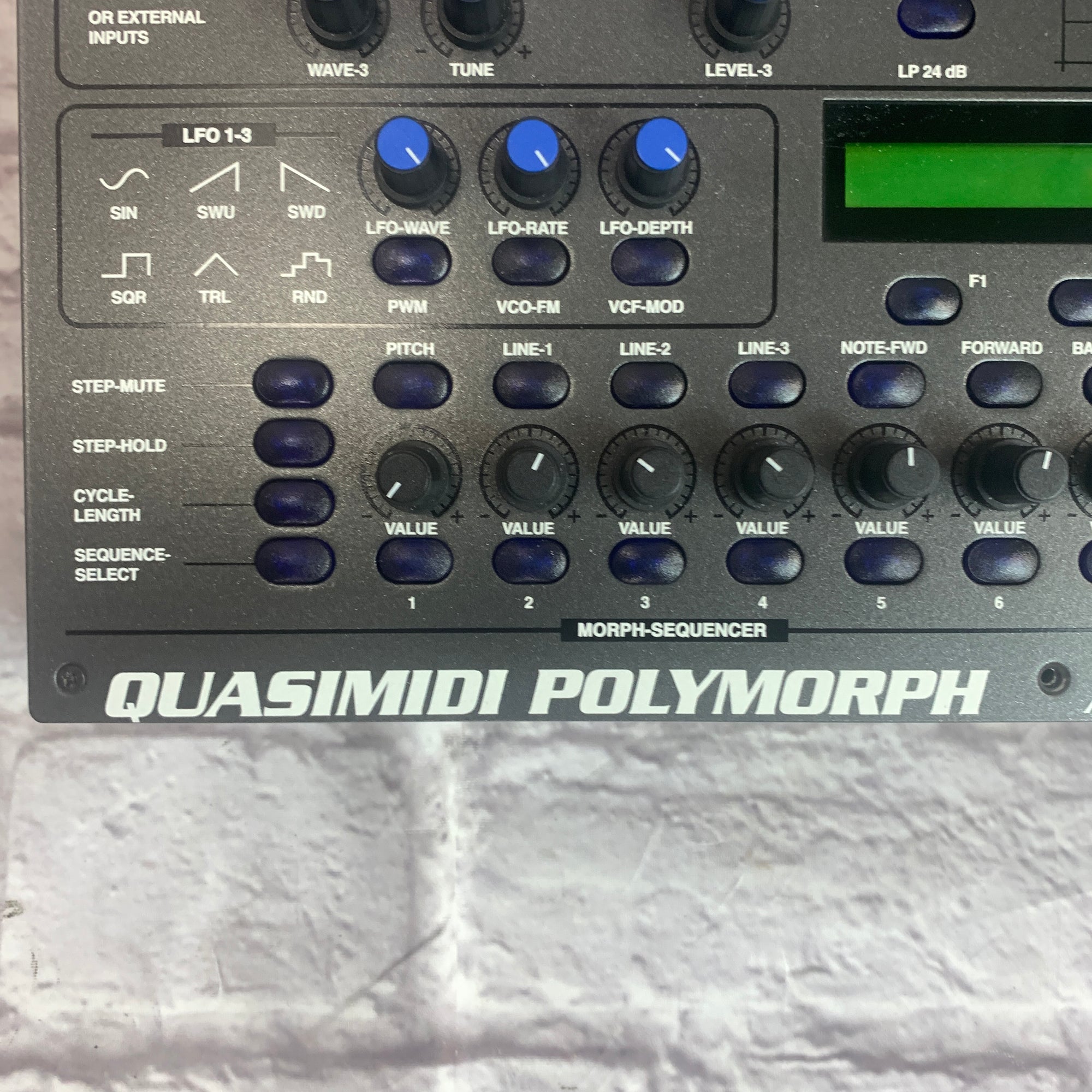 Quasimidi Polymorph Rack Synth
