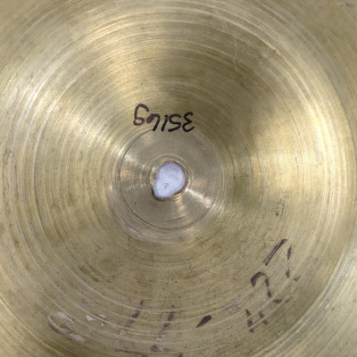 Zildjian 22 Ride Cymbal Keyholed